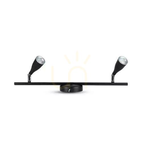 Skontrolujte V-TAC 9W LED stropné svietidlo čierne VT-810 4000K 840lm 3 roky záruka