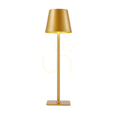 Skontrolujte Stolová LED lampa Italux Atlis zlatá dotyková TB-2821-GD