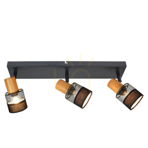 Reflektor Italux Coletta čierny 3x E14 45 cm SPL-90110-3 small 0