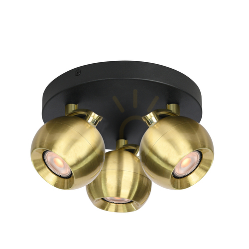 Skontrolujte Reflektor Italux Lafin čierny GU10 3-bodový SKU SPL-45379-3R-BK-GD