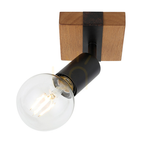 Skontrolujte Reflektor Italux Molini čierny E27 SPL-2079-1