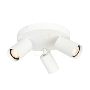 Biele bodové svietidlo Italux Nesto 3x GU10 SPL-23436-3R-WH small 1