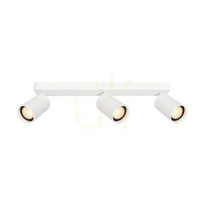 Biele bodové svietidlo Italux Nesto 3x GU10 SPL-23436-3-WH small 1