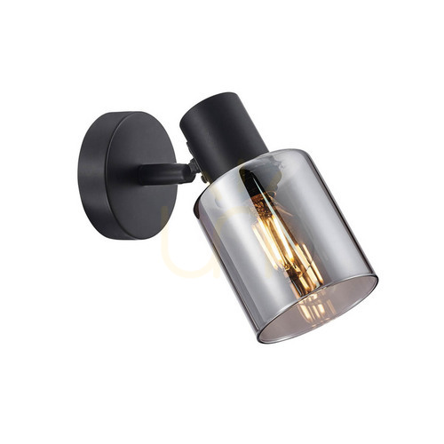 Skontrolujte Reflektor Italux Santia čierny sklo E14 1x40W IP20 SPL-65342-1-BK-SG