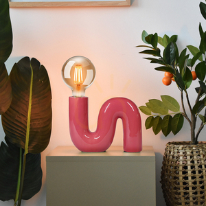 POP SERPENT Stolná lampa , keramika s textilným káblom a vypínačom Aviano 1 POP SERPENT Stolná lampa , keramika s textilným káblom a vypínačom Aviano small 1
