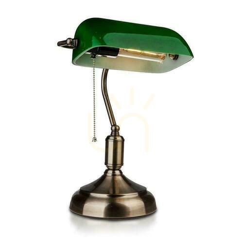 Skontrolujte Banková lampa V-TAC E27 so zeleným tienidlom VT-7151-GR Záruka 5 rokov