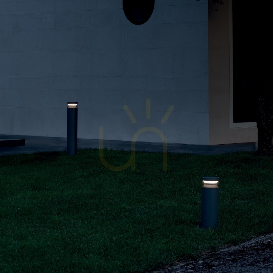 vyhliadka Vonkajšie stojace svietidlo Ideallux BOEING antracit LED 14W 40 cm 327242 Vonkajšie stojace svietidlo Ideallux BOEING antracit LED 14W 40 cm 327242