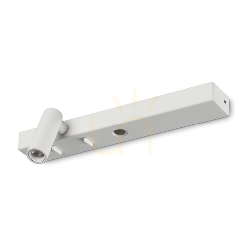Skontrolujte Nástenné svietidlo Ideallux Bonne Nuit biele LED 6,5 W 336794