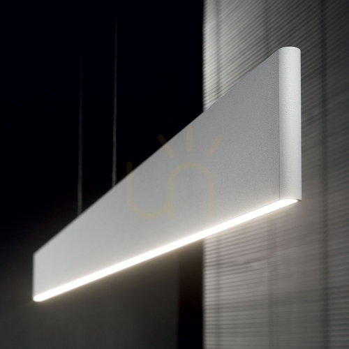 Skontrolujte Závesné svietidlo Ideallux STEEL Desk Wide SP2 bianco biele LED 120 cm 36W 336206