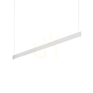 Závesné svietidlo Ideallux STEEL Desk Wide SP2 bianco biele LED 120 cm 36W 336206 0 Závesné svietidlo Ideallux STEEL Desk Wide SP2 bianco biele LED 120 cm 36W 336206 small 0