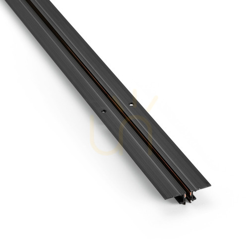 Skontrolujte Zapustený profil Ideallux DEVA 332512 čierny hliník 2000 mm