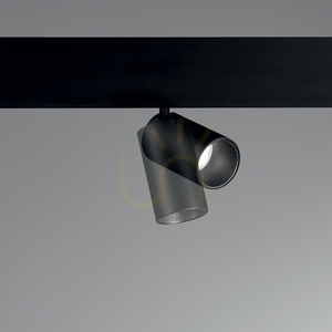 Lištové svietidlo Ideallux EGO 340388 čierne 8W 2700K LED small 1