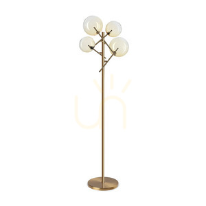Stojanová lampa Ideallux Equinoxe PT4 ambra sfumato chróm 348285 small 0