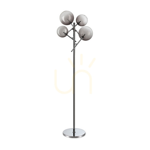 Skontrolujte Stojanová lampa Ideallux Equinoxe PT4 chróm sklo 4xG4 348292