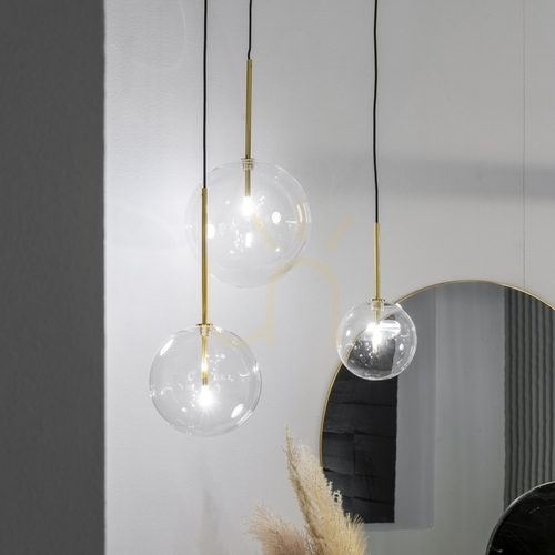 Skontrolujte Prívesné svietidlo Ideallux Equinoxe SP1 D20 ambra sfumato chróm 345352