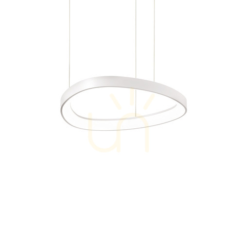 Skontrolujte Prívesné svetlo Ideallux Gemini 341521 biele 42,5 cm LED 36W 2700K