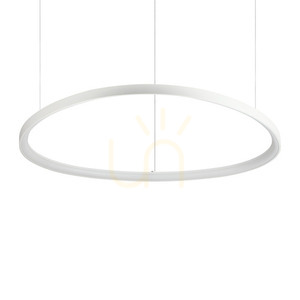 Prívesné svietidlo Ideallux Gemini 341613 biele 105 cm LED 78W 2700K small 0