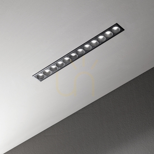 Skontrolujte Zapustené svietidlo Ideallux LIKA Slim čierne 20W 2700K 341682