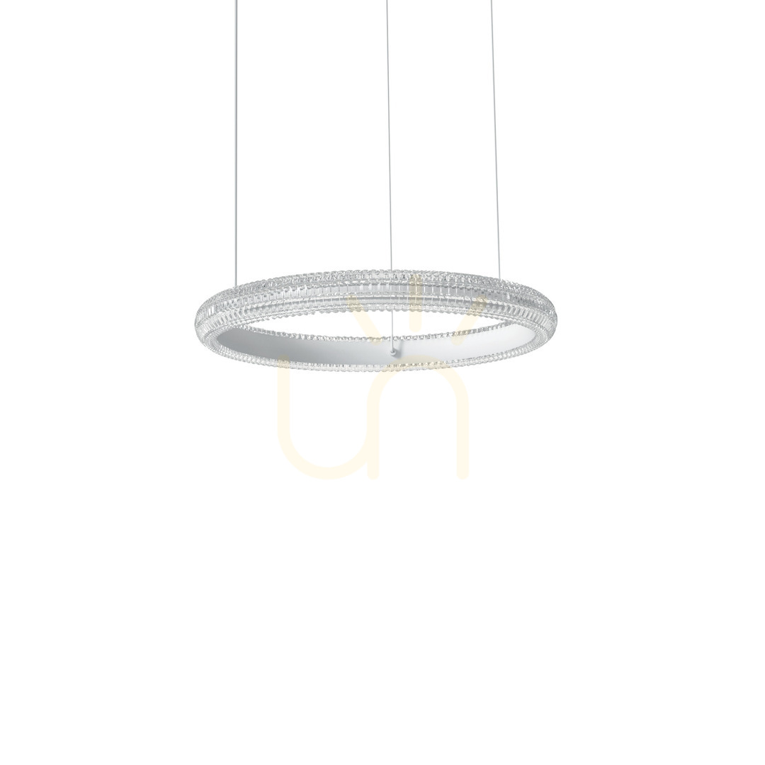 Skontrolujte Prívesné svetlo Ideallux MIRACLE 325804 biele LED 25W D40 cm Prívesné svetlo Ideallux MIRACLE 325804 biele LED 25W D40 cm