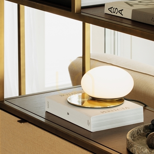 Skontrolujte Stolná lampa Ideallux Ninfea mosadz sklo GX53 20 cm 346526