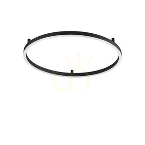 Plafón Ideallux Oracle Slim 341941 čierny LED 37W 4000K 70 cm small 0