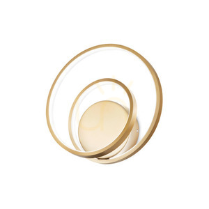 Nástenné svietidlo Ideallux OZ 342245 mosadz 26W 2700K LED small 0