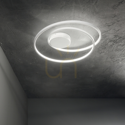 Skontrolujte Plafón Ideallux OZ 342306 mosadzný LED 47W 2700K 60 cm