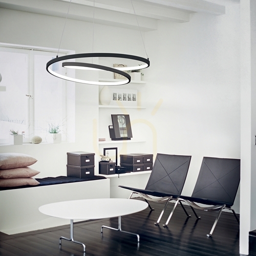 Skontrolujte Prívesné svetlo Ideallux OZ D60 biele LED 47W 2700K 342344