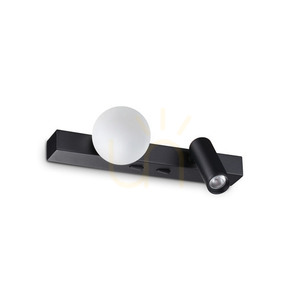 Nástenné svietidlo Ideallux Binomio 336664 čierne LED 6W 2-bodové 0 Nástenné svietidlo Ideallux Binomio 336664 čierne LED 6W 2-bodové small 0