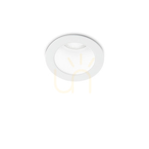Zapustené svietidlo Ideallux Quark 307756 biele LED 5W 3000K 4 cm small 0