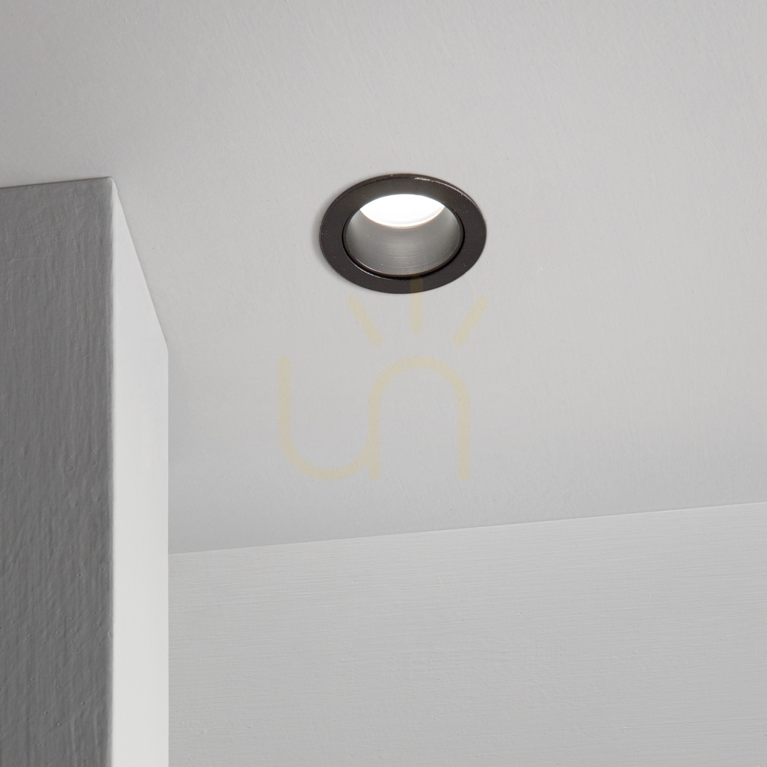 vyhliadka Zapustené svietidlo Ideallux QUARK 322889 čierne LED 9W 3000K okrúhle Zapustené svietidlo Ideallux QUARK 322889 čierne LED 9W 3000K okrúhle