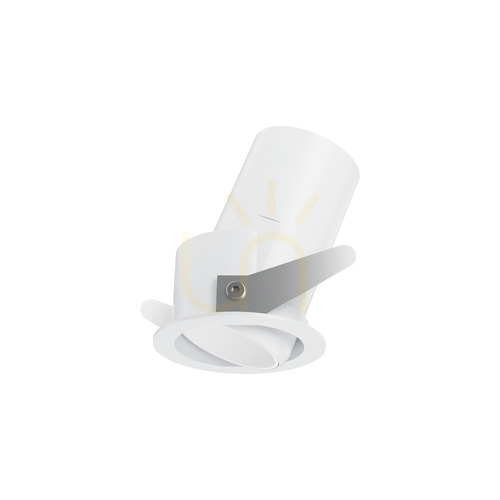 Skontrolujte Zapustené svietidlo Ideallux Quark 344829 biele LED 9W 3000K nastaviteľné