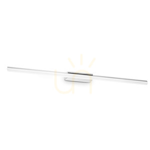 Vonkajšie nástenné svietidlo Ideallux Riflesso 345130 chróm LED 19W 82 cm small 0