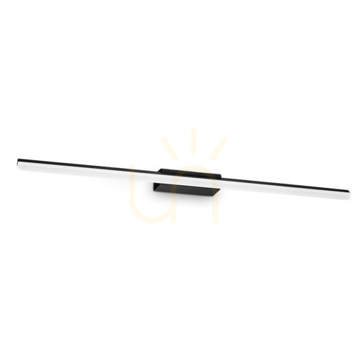 Skontrolujte Vonkajšie nástenné svietidlo Ideallux Riflesso čierne LED 19W 82 cm 345147