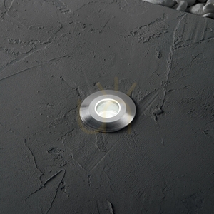 Zapustené LED svietidlo Ideallux Rocket Ultramini 325156 2,5 W strieborné 3000K small 1