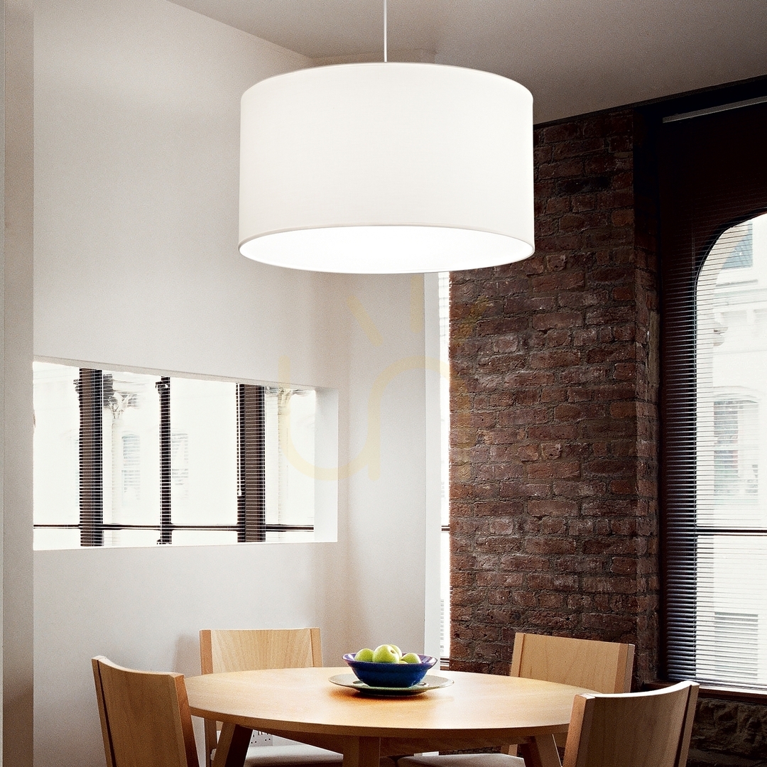 vyhliadka Závesné svietidlo Ideallux SET UP MSP4 Bianco 348230 biele 4x E27 Ø31 cm Závesné svietidlo Ideallux SET UP MSP4 Bianco 348230 biele 4x E27 Ø31 cm
