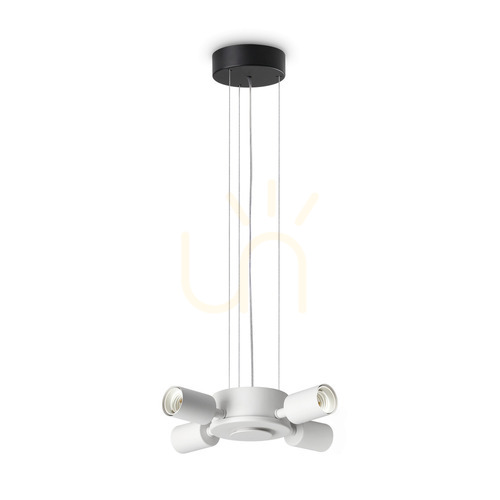 Skontrolujte Závesné svietidlo Ideallux SET UP MSP4 NERO 348254 čierne 4x E27 31 cm