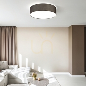 Tienidlo Ideallux SET UP Slim 339290 biele tkanina Ø70 × 18 cm small 2