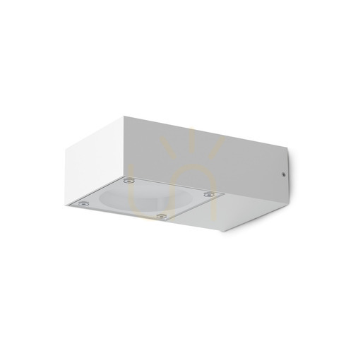 Skontrolujte Vonkajšie nástenné svietidlo Ideallux SIRIO AP1 Bianco biele GX53 318226