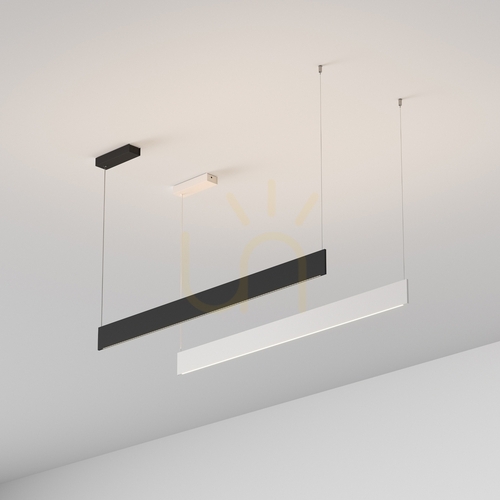 Skontrolujte Prívesné svetlo Ideallux STEEL Slim Accent 120 cm biele 3000K 35W 348414