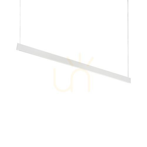 Skontrolujte Závesné svietidlo Ideallux STEEL Slim Wide 120 cm biele LED 3000K 348407
