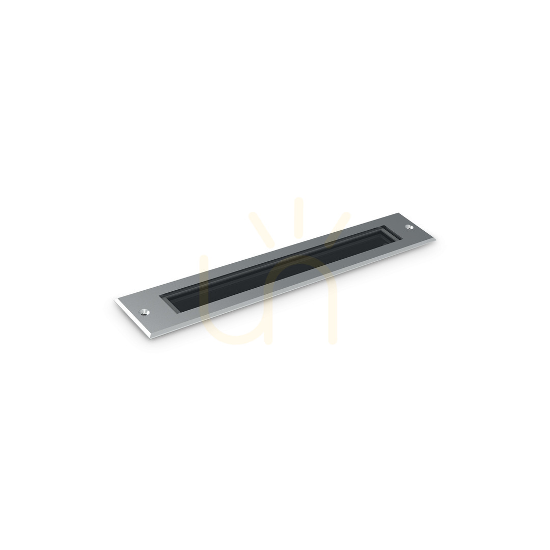 Recessed luminaire Ideallux THOR 351278 LED 10W 3000K black 31 cm
