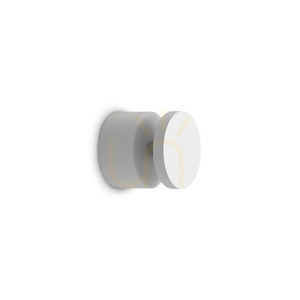 Vonkajšie nástenné svietidlo Ideallux Toffee biele LED 8W IP54 347738 small 0