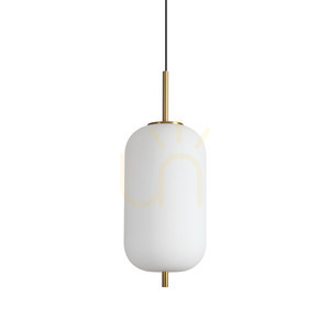 Závesné svietidlo Ideallux UMILE SP1 314952 biele sklo 22 cm LED 20W small 0