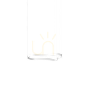 Prívesné svietidlo Ideallux Waves 345239 biele LED 37W 94,2 cm small 0