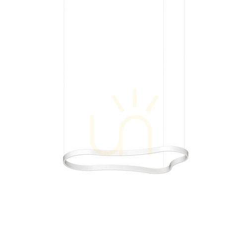 Skontrolujte Prívesné svietidlo Ideallux Waves-2 SP Bianco biele LED 45W 345260