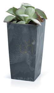 Hrniec URBI SQUARE BETON EFFECT - betón 2 l small 2