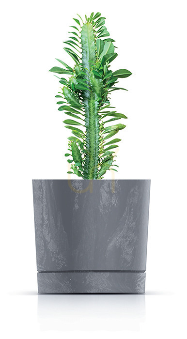 vyhliadka TUBO P BETON EFFECT mrazuvzdorný kvetináč - betón 1,8 l TUBO P BETON EFFECT mrazuvzdorný kvetináč - betón 1,8 l