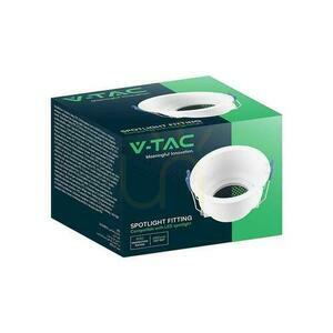 V-TAC GU10 Hoyne Comb Hliníkový hrebeň s okrúhlou sieťovinou biely VT-9001RD small 3