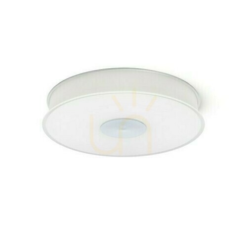 Skontrolujte Plafond Asteri Led Strop Satin Glass/Chrome 230 V 35 W 3000 K